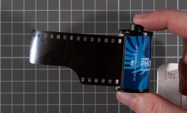 Final spooled cassette ready for shooting.